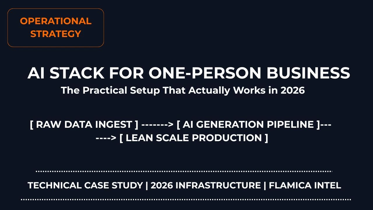 AI fulfillment for one-man business illustrating automation systems for solo entrepreneurs and online operations